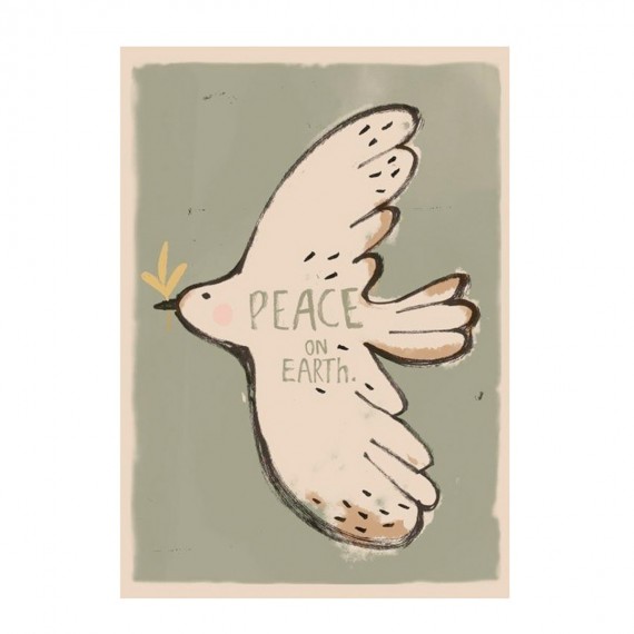 Studio Loco - Affiche Peace on earth