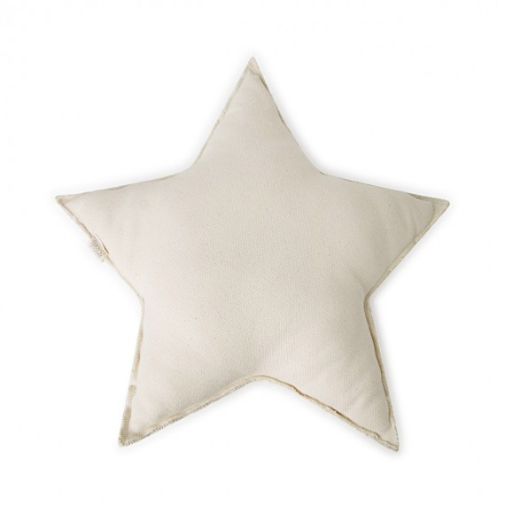 BabyShower - Coussin étoile écru GM