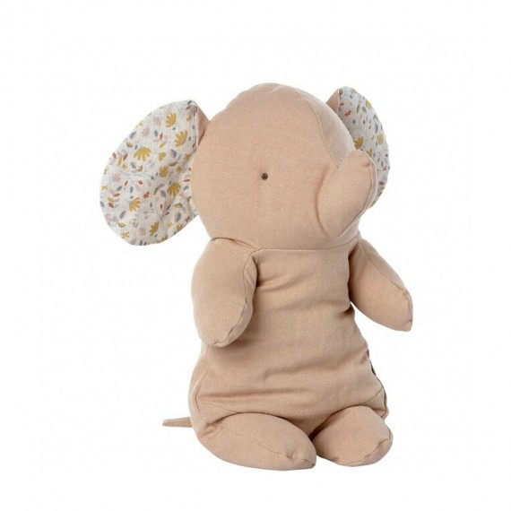 Maileg - Peluche en Tissu Safari Friends - Elephant rose