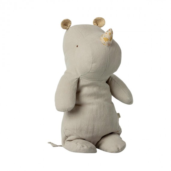 Maileg - Peluche Safari friends - Rhino Light grey