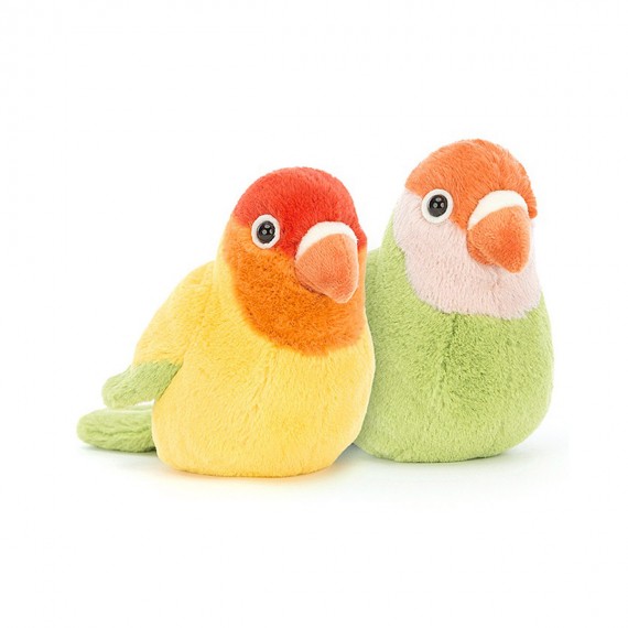 Jellycat - Peluche A Pair of Lovely Lovebirds