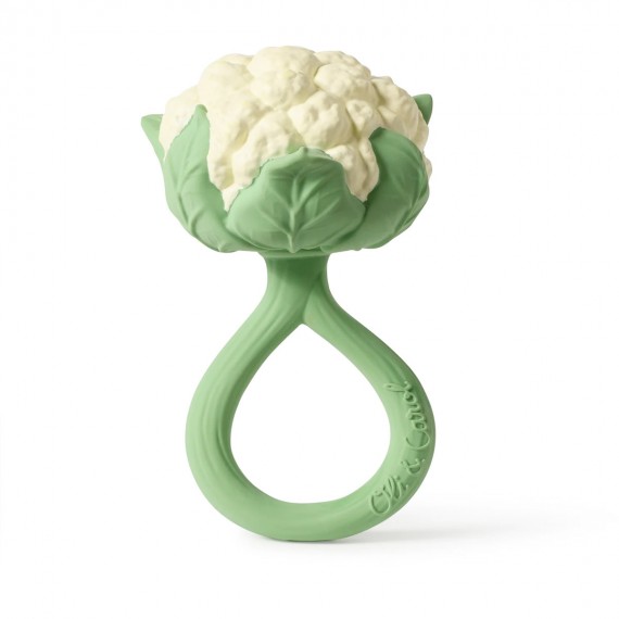 Oli & Carol - Anneau de dentition Hochet Cauliflower