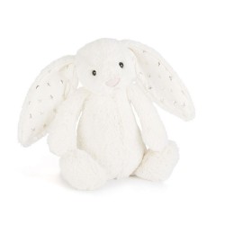 Jellycat - Lapin Bashful Twinkle Cream - 18cm