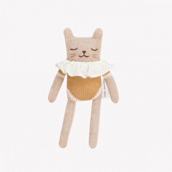 Main Sauvage - Doudou Kitten bodysuit ochre