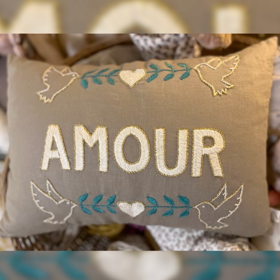 CSAO - Coussin "-AMOUR-"...