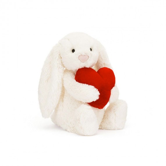 Jellycat - Bashful Red Love Heart Bunny