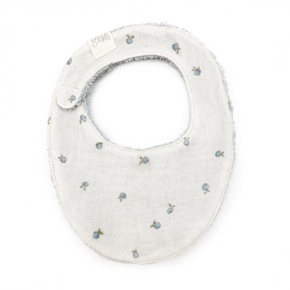BabyShower - Bavoir Abricot