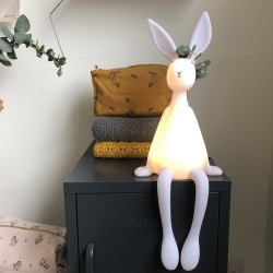 Rose in april - Lampe Joseph le lapin