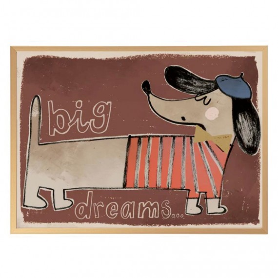 Studio Loco - Affiche Teckel