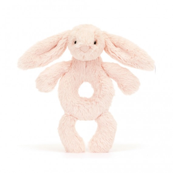 Jellycat - Hochet rattle ring bashful blush bunny