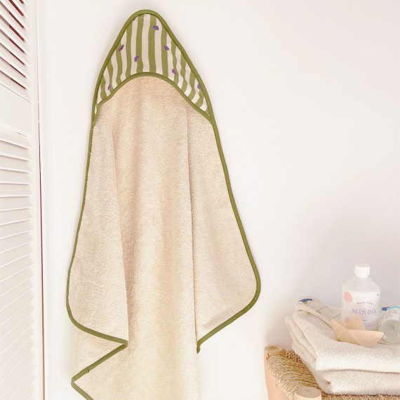 Milinane - Cape de Bain - Stripe & love - TEA