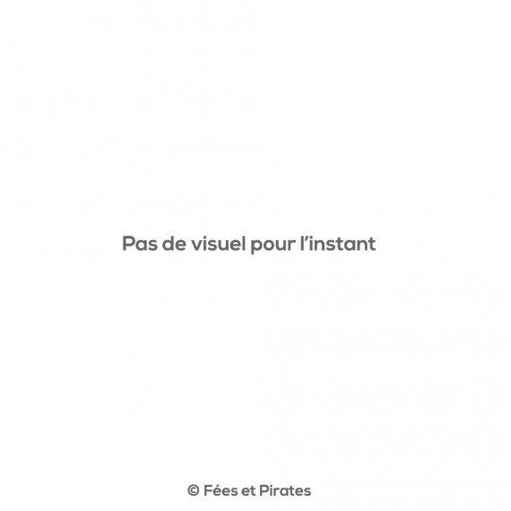 So Family - Bavoir bandana Coeurs rouges