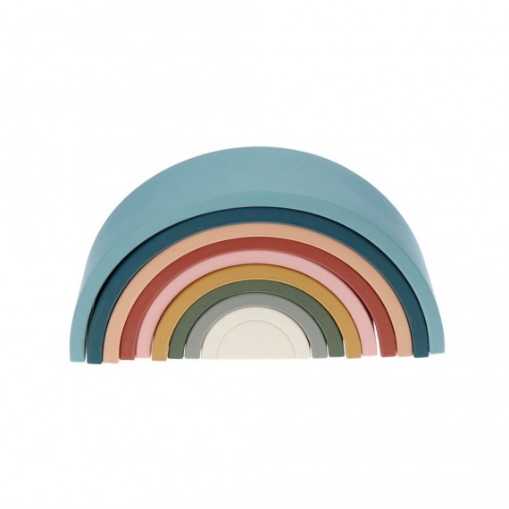 Mercredi et Patati - Arc-en-ciel silicone