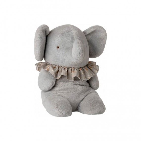 Maileg - Elephant plush big grey