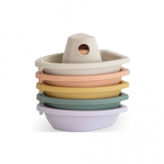 Mushie - Jouets de bain bat boats rustic