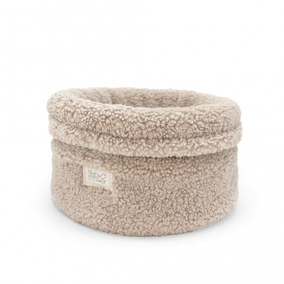 BabyShower - Panier de rangement Latte doodle M