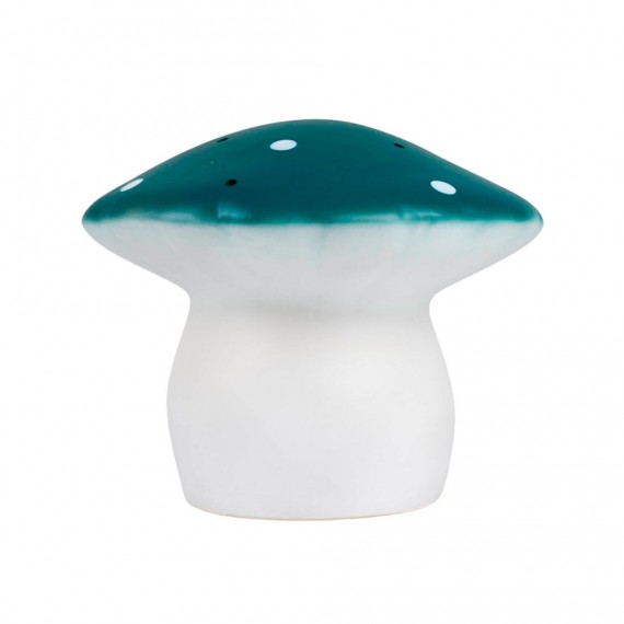 Egmont Toys - Lampe champignon MM bleue sarcelle naturel