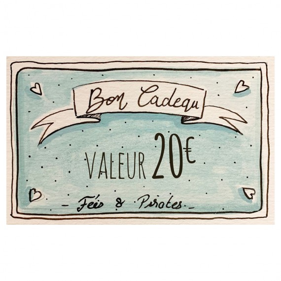 Fées et Pirates - Bon cadeau 20€