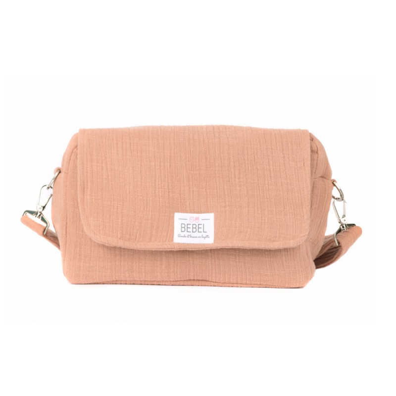 Bebel - Mini sac à langer Bonbon terracotta