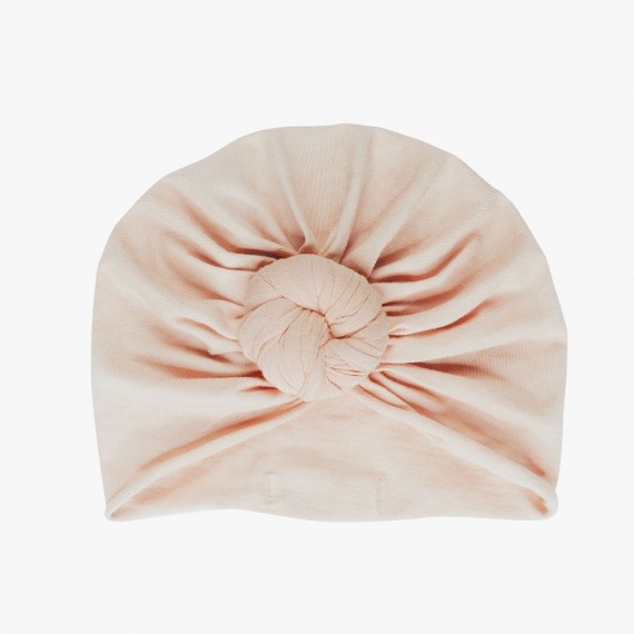 Bonjour Little - Turban beanie - nude 0/3m