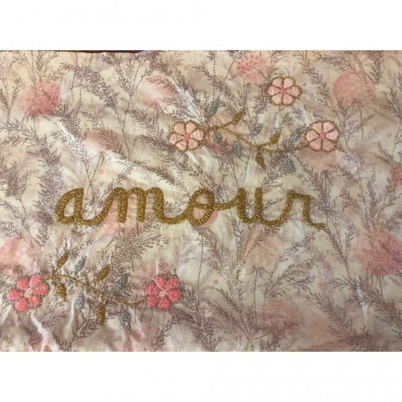 CSAO - Coussin brodé "amour"