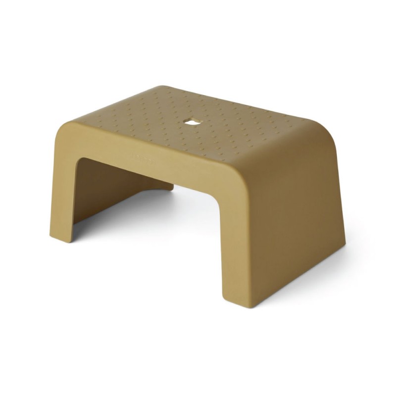 Liewood - Tabouret antidérapant enfants Vert olive - Step stool bamboo  olive green