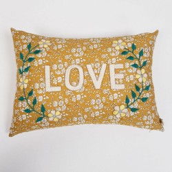 CSAO - Coussin "Love" blanc...