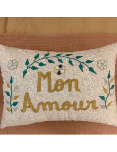 CSAO - Coussin "MON AMOUR"...