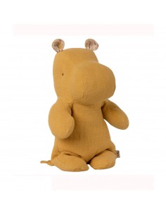 Maileg - Peluche Safari friends - Hippo dusty yellow TM