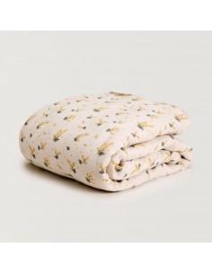 Garbo and friends - Couverture en double gaze coton - Muslin Filled Blanket - Mimosa