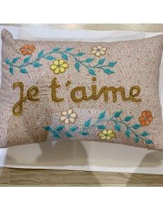 CSAO - Coussin "Je t'aime"...