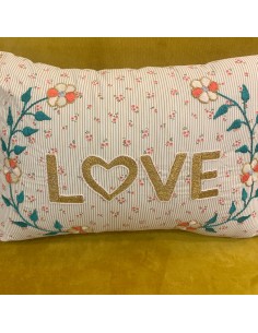 CSAO - Coussin "Love" coeur 2