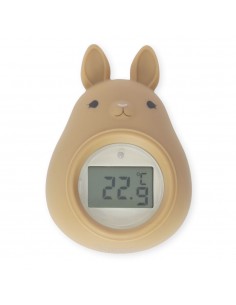 Konges Slojd - Thermomètre de bain électronique Bunny Almond