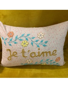 CSAO - Coussin "Je t'aime"...