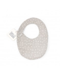 BabyShower - Bavoir naissance white ministar