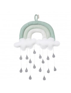 Cam Cam Copenhague - Mobile Rainbow - Dusty mint