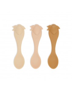 Konges Slojd - Lot de 3 Cuillères Lemon - Rose Mix