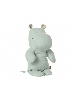 Maileg - Peluche Safari friends - Hippo Light mint TS