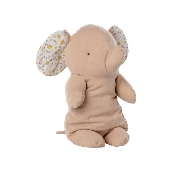 Maileg - Peluche en Tissu Safari Friends éléphant powder