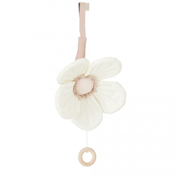 Cam Cam Copenhague - Mobile fleur windflower - crème